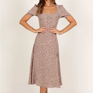 Petal and Pup Franklin Dress in Mocha sz 10